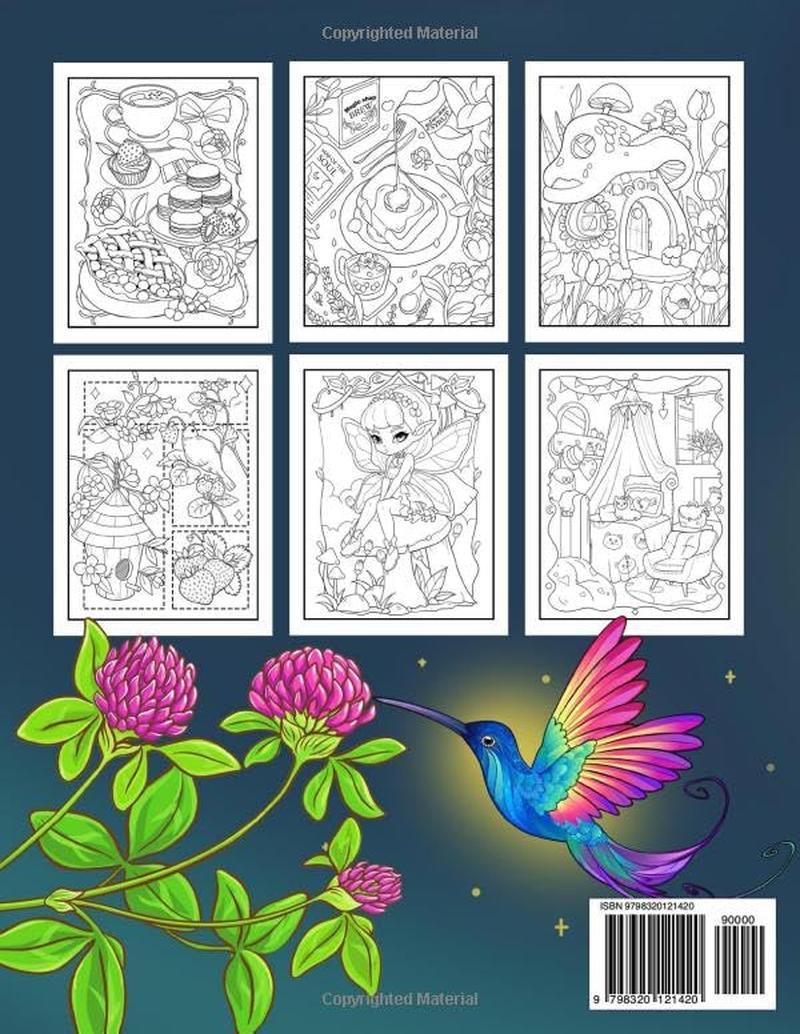 Stress Relief Coloring Book Vol.2: Whimsical wonders designs with Mushroom, Animals, Patterns, Fantasy, Meowy, Flowers and Many more Perfect for ... (Artist Wisdom Stress Relaxation Series)